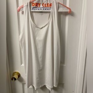 White razor back workout tanks.